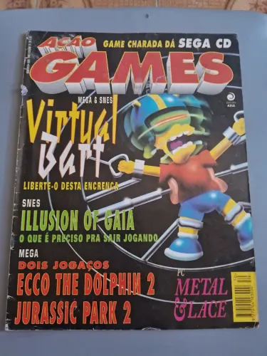 Revista de videogames Ação Games 70