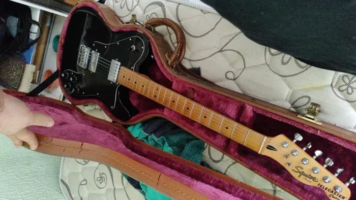 Telecaster Squier Custom + upgrades