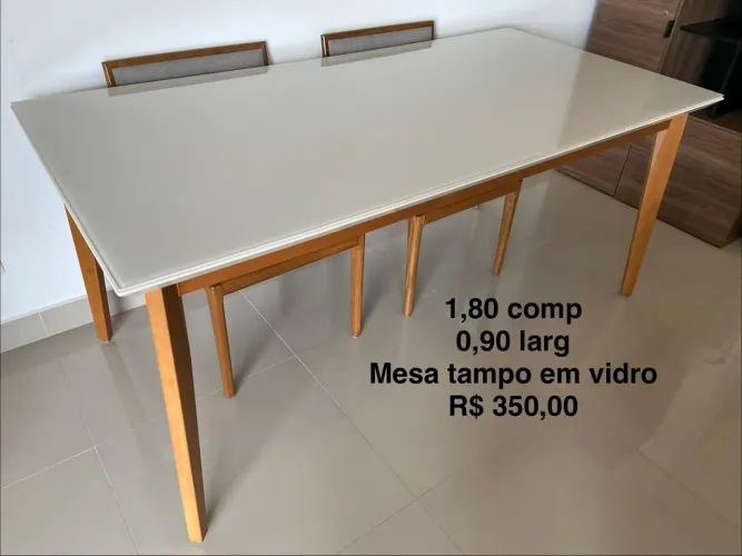 Mesa de jantar off white
