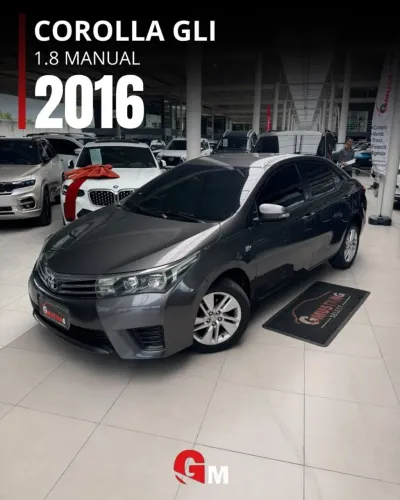 Toyota Corolla GLI 1.8 Flex 16V Mec. 2016