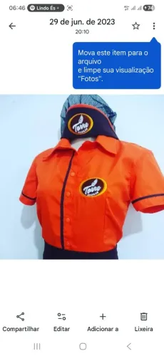 Uniformes profissionais em geral