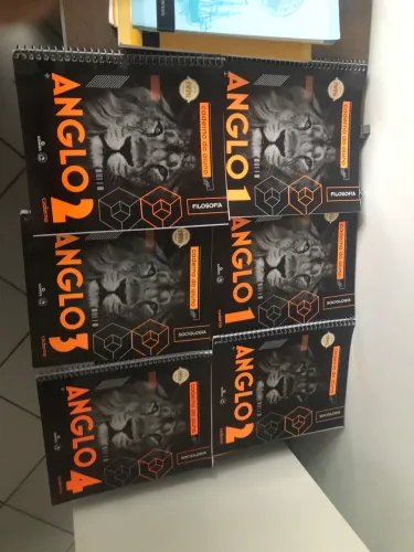 Livros preparatórios vestibulares / Enem