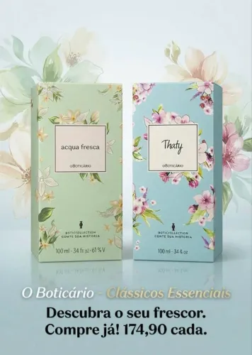 Perfumes o Boticário 