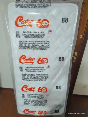 Colchão solteiro Castor 