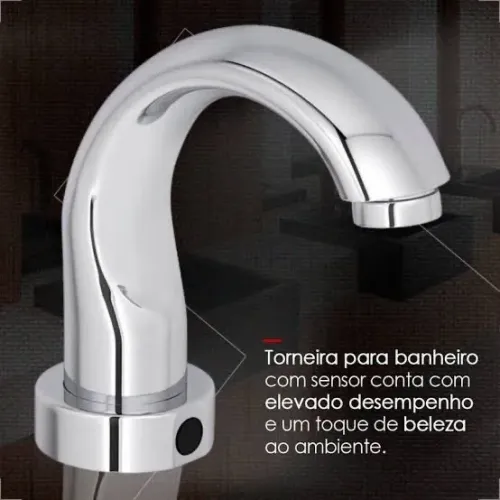 Torneira automática Lavatório  Decalux Cr 1180c