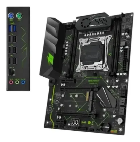 Kit Placa Mae Machanist Mr9a Pro Xeon E5-2670 V3 16gb Ram