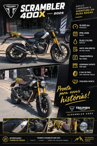 Triumph Scramber 400x 2025