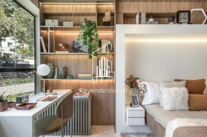 Apartamentos à Venda no Level Brooklin Santo Amaro - São Paulo - SP, Com 1 Quarto e 1 Vaga
