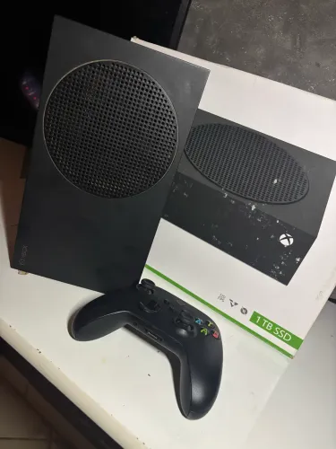 Xbox Series S 1TB Preto - Impecável, Na Caixa, Sem Detalhes!