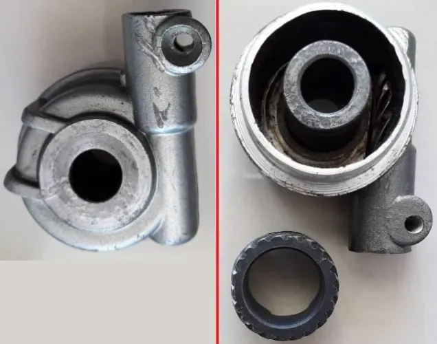 Engrenagem Caracol (Desmultiplicador) CG Titan 2000-2008 freio á disco "no estado"