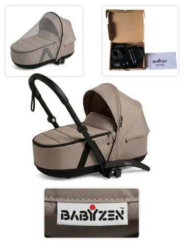 Moisés YOYO Babyzen Completo com Adaptadores e Mosquiteiro - Impecável