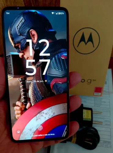 Moto G84 5G//256 GB//Tela 120 Hz//NFC//Snapdragon//Completo com NF!!