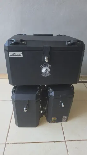 Baús alumínio Livi - Top Case e Side Case