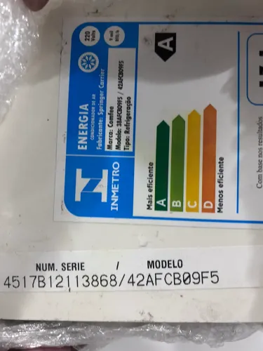 Ar condicionado 9000 Bitus