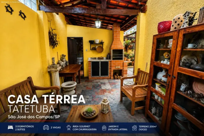 Apartamento para Venda em São José dos Campos, Residencial Tatetuba, 3 dormitórios, 1 suít