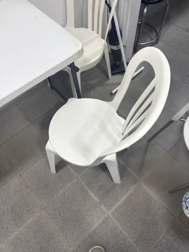 Cadeira de plastico