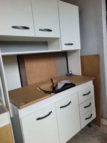 Armario cozinha compacta, entrego
