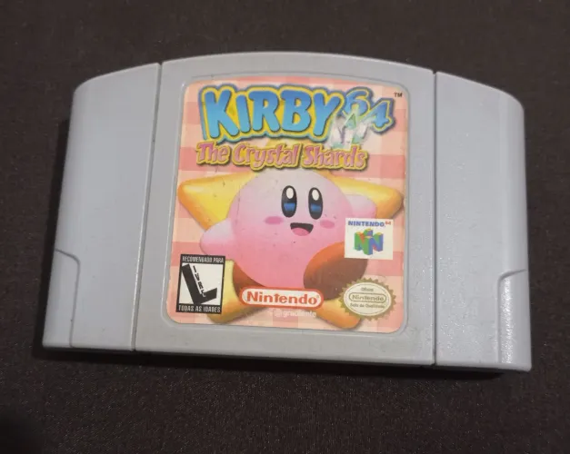 jogo Kirby 64 The Crystal shards original Nintendo 64 