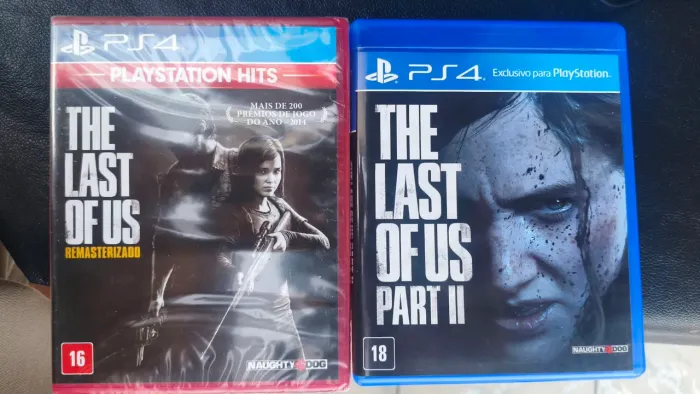 The last Of us part 1 e 2 PS4