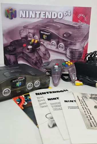 Nintendo 64 Jabuticaba Edição Sabores caixa MDF
