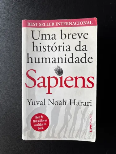 Livro Sapiens - Uma Breve História da Humanidade Yuval Noah Harari