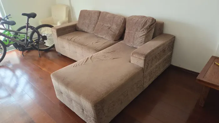 Sofá 4 lugares super confortável
