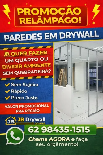 Divisorias em drywall