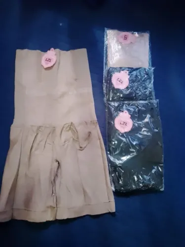  kit de 4 peças de Shorts Cinta Modelador 4 Barbatanas Cinta Modeladora Alta Compressão