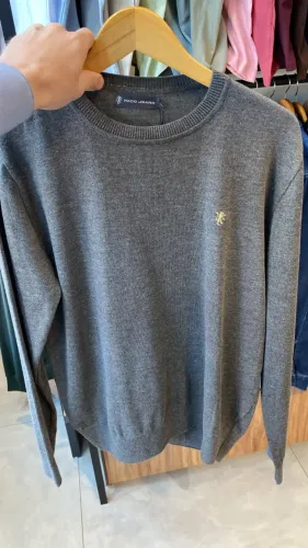 Suéter Masculino Paco Jeans Cinza - Novo