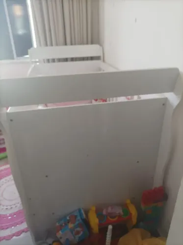 Berço 2 em 1 Branco + Colchão Ortobom | R$ 550 ?