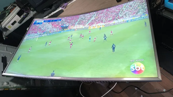 Tv curva 49 polegadas smart 4k 
