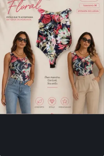Lindo body estampado 
