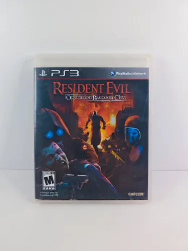 Resident Evil Operation R. C. de PS3 Original Mídia Física CD Seminovo | Aceito Cartão!!!