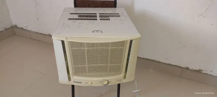Ar condicionado gelando bem!