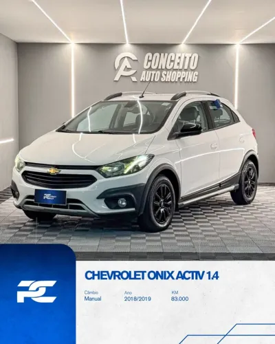 Chevrolet Onix Activ 1.4 8V Flex Mec. 4P 2019
