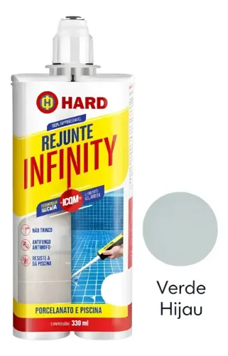Rejunte Infinity - VERDE HIJAU - cartucho bicomponente 330ml