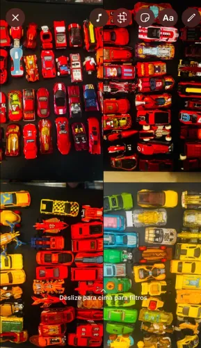 Coleção com 470 Hot Wheels e Miniaturas Originais - Lote Completo - Colecionador