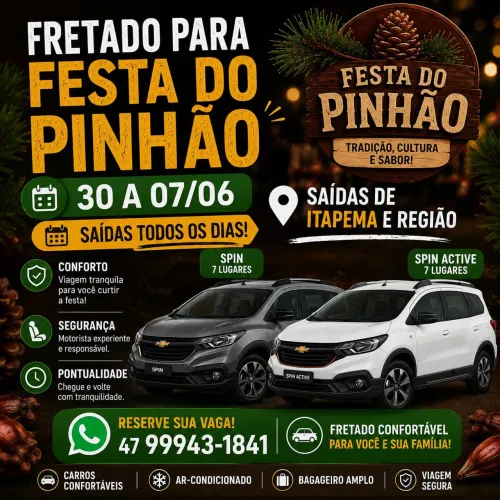 Transporte Festa do pinhao