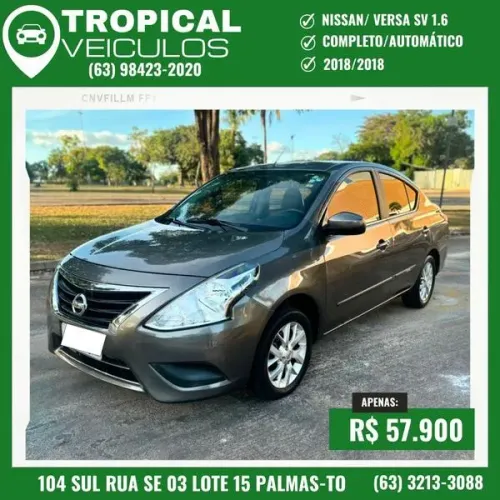 Nissan Versa 1.0 12V Flexstart 4P Mec. 2018