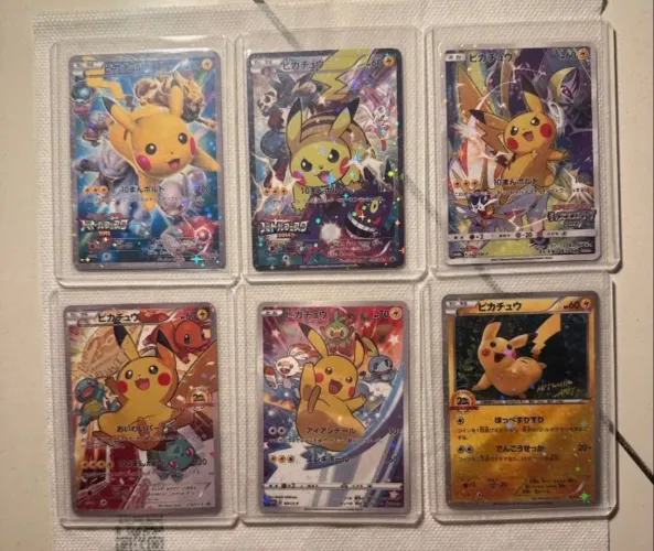 Coleção Pikachu Rara Pokémon TCG 