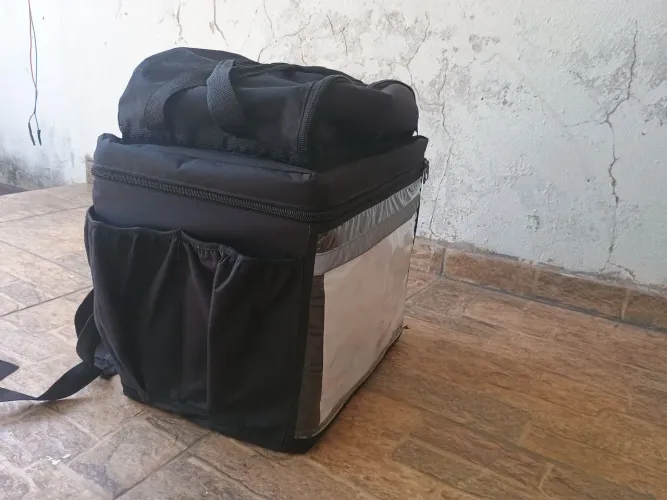 Bolsa Térmica Motoboy com Isopor 45L