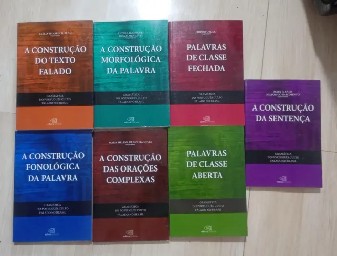Coleção ?Gramática do Português Culto Falado no Brasil?, da Editora Contexto.