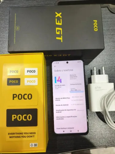 Smartphone Xiaomi Pocophone Poco X3 GT 5G 128G