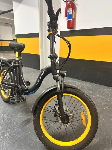 Bicicleta elétrica dobrável 790W