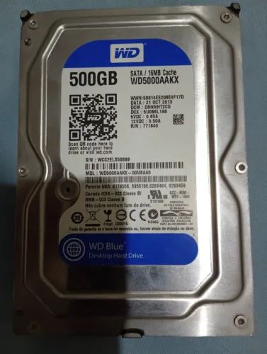 Hd 500Gb em perfeito estado