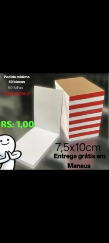Blocos para lanche, restaurante, bar, café da manhã, comandas, lanchonete, novos