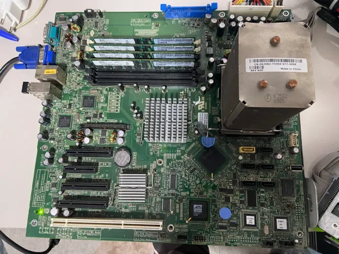 Servidor Poweredge T300 placa mãe completa
