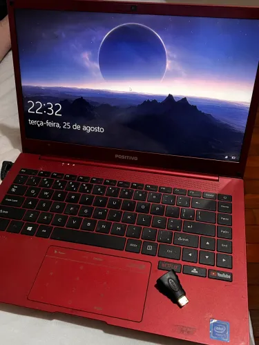 Notebook positivo Motion red Q432B