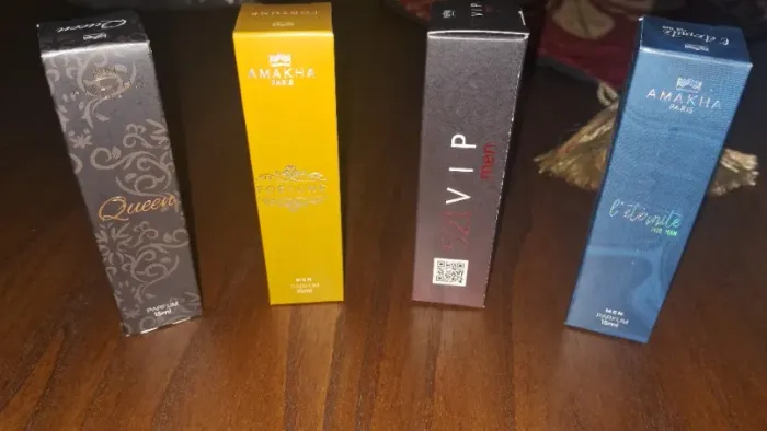 Perfumes  masculino e feminino da Marca Amakha Paris