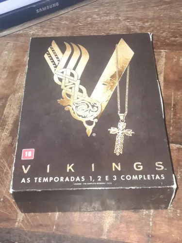 Box Vikings Temporadas 1,2 e 3 Completa em DVD.